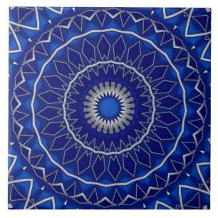 Blue Decorative Ceramic Tile