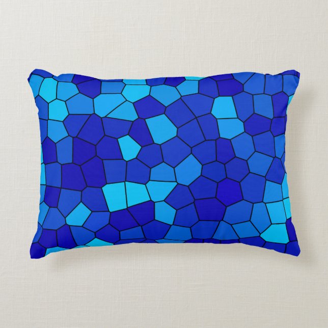 BLUE  DECORATIVE CUSHION (Front)