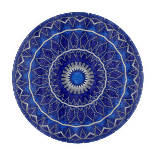 Blue Decorative Cutting Board