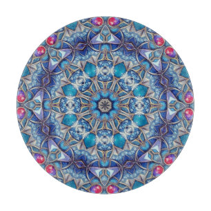 Blue Decorative Cutting Board
