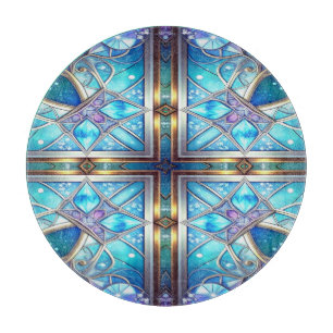 Blue Decorative Cutting Board