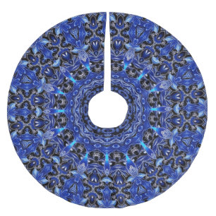 Blue Decorative Tree Skirt
