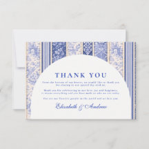 Blue Delft Tile Patchwork Wedding