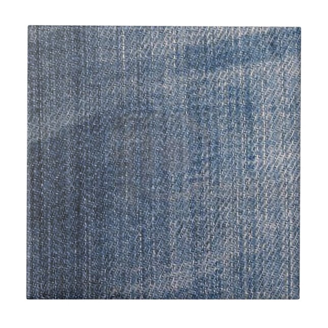 blue denim jeans fabric texture tile (Front)