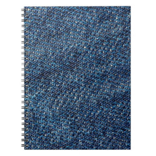 Blue denim jeans texture background. notebook