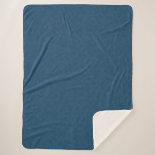 Blue Denim Texture, Sherpa Blanket