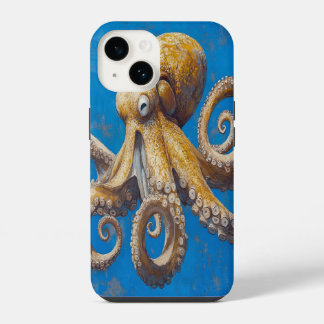 🐙 Blue Depths iPhone 14 Case