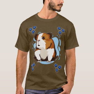 Blue Design Guinea Pig T-Shirt
