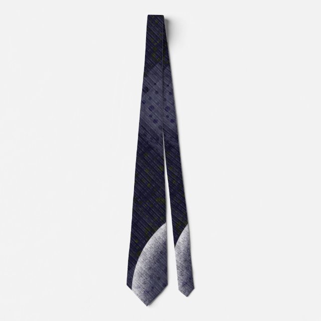 Blue Design  Tie (Front)