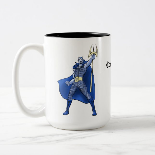Blue Devil Mug (Left)