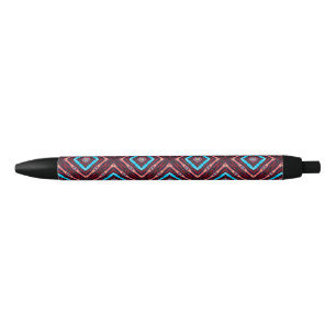 Blue Diamond Black Ink Pen