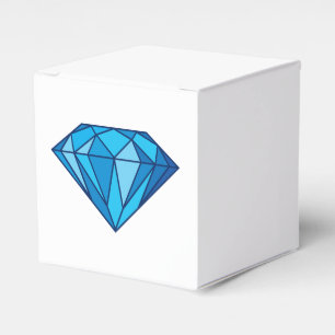 Blue Diamond Favor Box