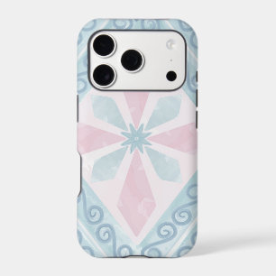 Blue Diamond Geometric Pattern