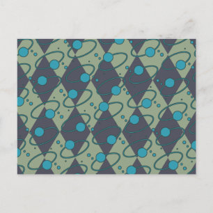 Blue Diamond Orbit Postcard