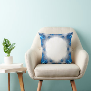 Blue Diamonds Cushion