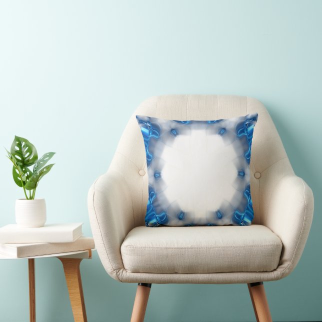 Blue Diamonds Cushion (Chair)