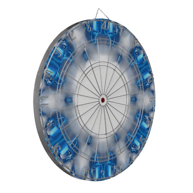 Blue Diamonds Dartboard (Front Left)