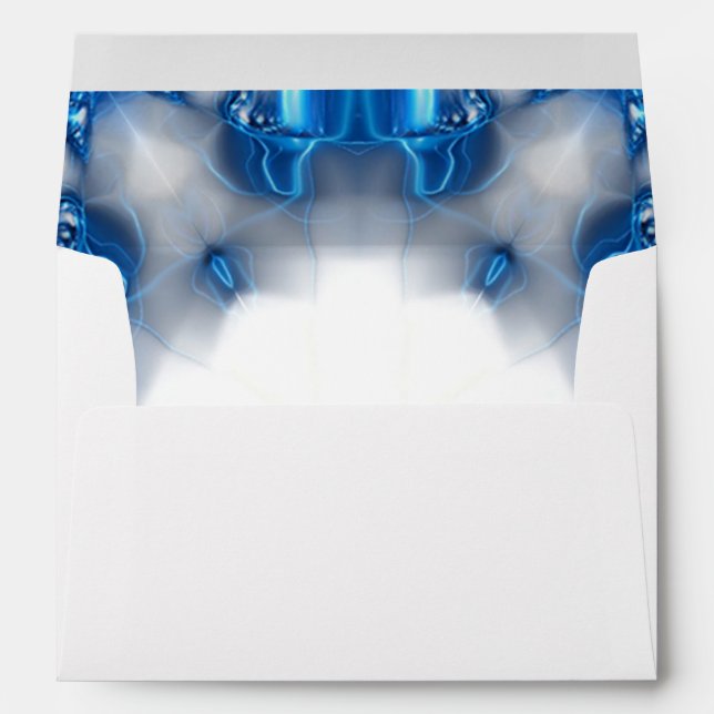 Blue Diamonds Envelope (Back (Bottom))