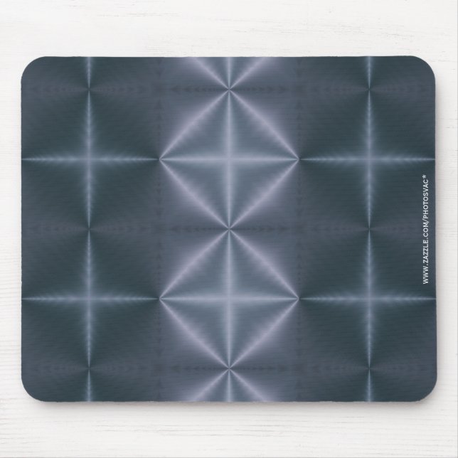 Blue Diamonds Mouse Pad (Front)