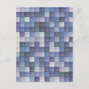 Blue Diamonds Postcard