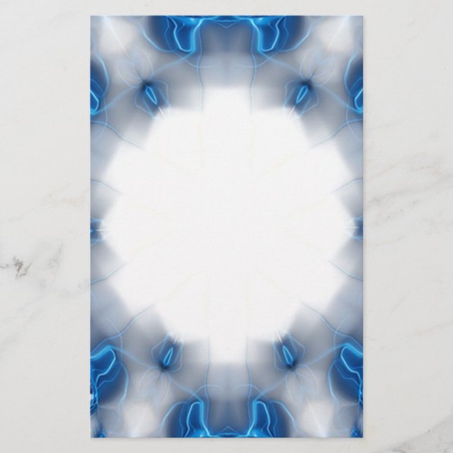 Blue Diamonds Stationery (Front)