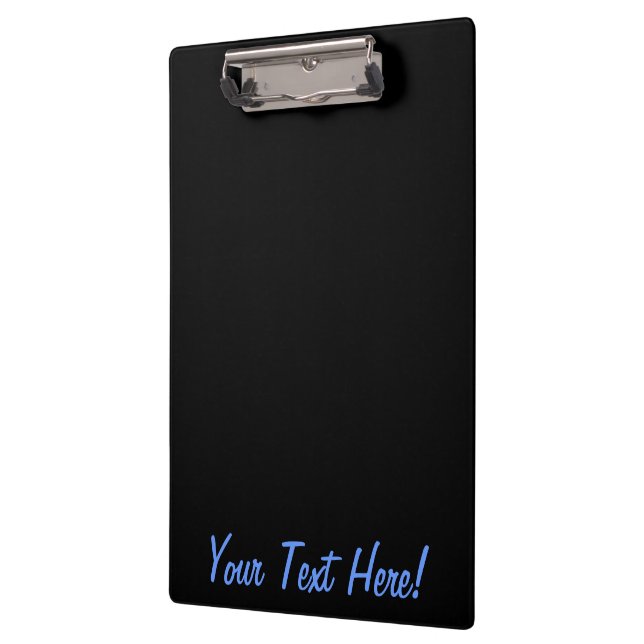 Blue Digital Pixels Camouflage Texture Clipboard (Left)