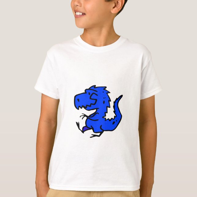 Blue Dino T-Shirt (Front)