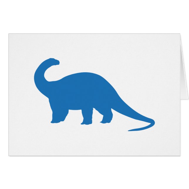 Blue Dinosaur (Front Horizontal)
