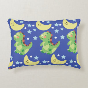 Blue Dinosaur  Decorative Cushion