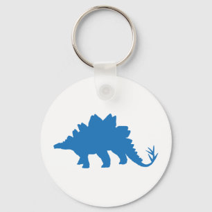 Blue Dinosaur Key Ring