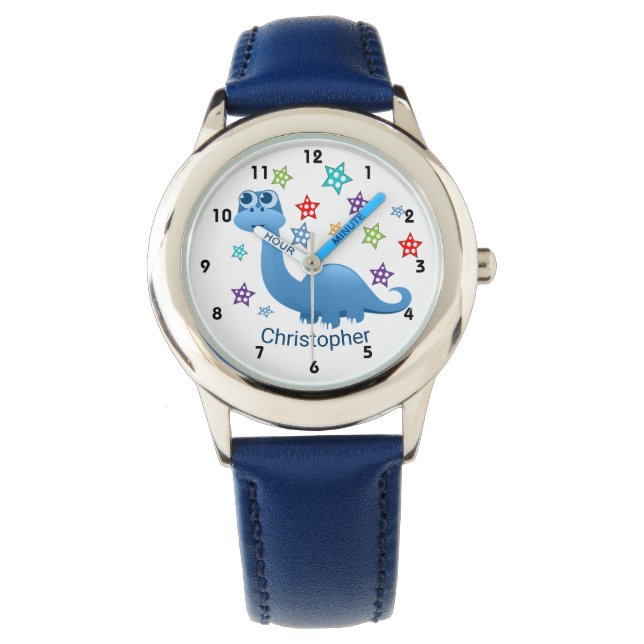 Blue Dinosaur Kid Watch (Front)