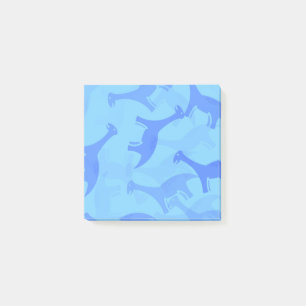 Blue Dinosaur Post it Notes