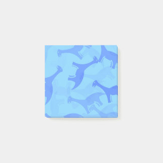 Blue Dinosaur Post it Notes