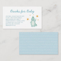 Blue Dinosaur Stars Boy Books for Baby Request