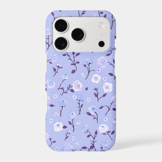 Blue Ditsy Floral iPhone Case | Vintage Coquette
