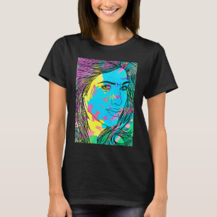 BLUE DIVING GIRL T-Shirt