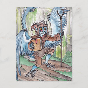 Blue Djinni Postcard