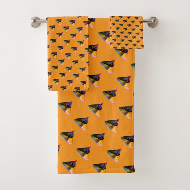 Blue Dog Kisses  Bath Towel Set (Insitu)