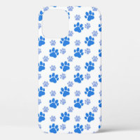 Blue Dog Paw Print Simple Animal Lover Puppies