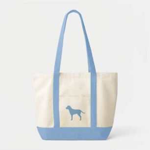 Blue Dog Tote Bag