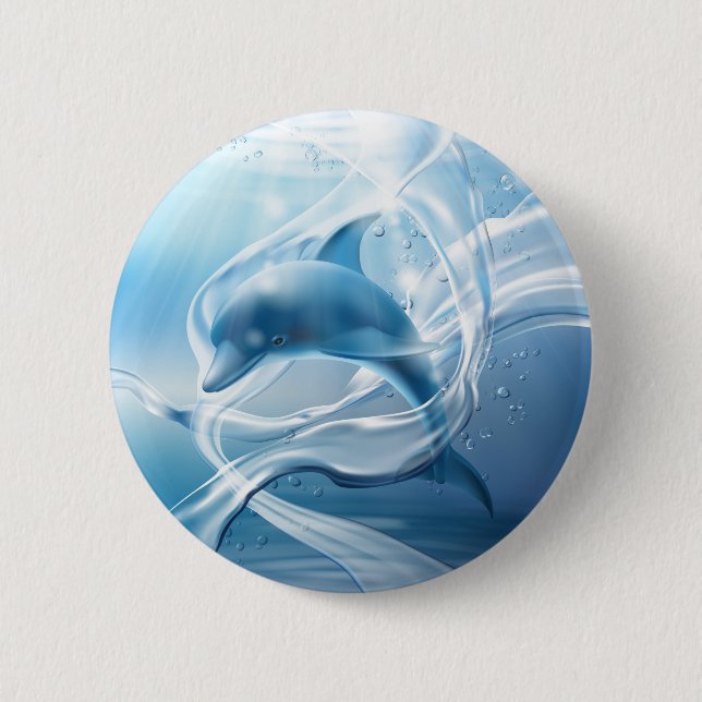 Blue Dolphin buttons (Front)