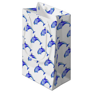 Blue Dolphin Gift Bag