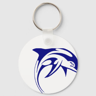Blue Dolphin Key Ring