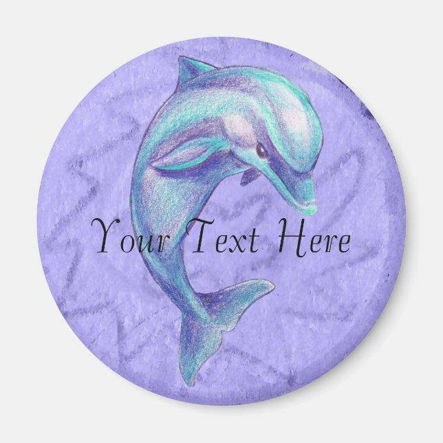 Blue Dolphin Magnets (Front)