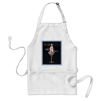 Blue Dolphin Martini Standard Apron