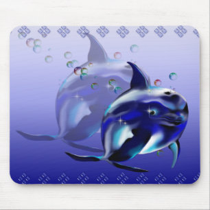 Blue Dolphin Mousepad
