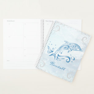 Blue Dolphin Personalised Planner