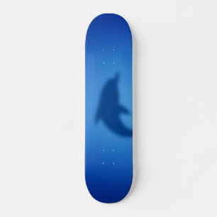 Blue dolphin skateboard