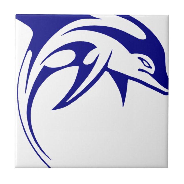 Blue Dolphin Tile (Front)