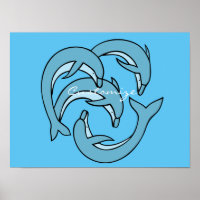 Blue Dolphins circling Thunder_Cove